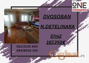 Na prodaju komforan dvosoban stan u novijoj zgradi na fenomenalnoj lokaciji.